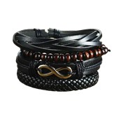 Cuir infini - 4 Bracelets