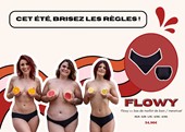 Flowy -Culotte bonzette menstruelle - 2/3XL