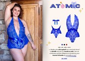 Atomic body Bleu S/M